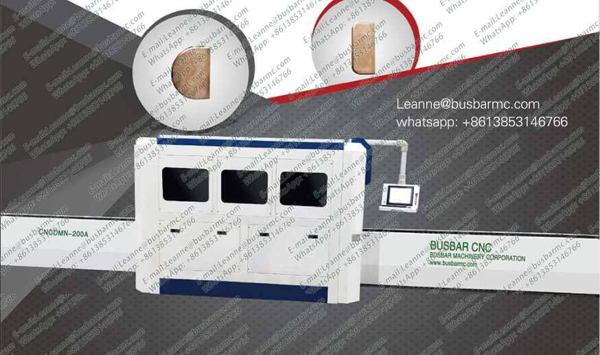 Máquina CNC de Doble Cabezal para Fresado de Barras Colectoras CNCDMN-200A | Fre