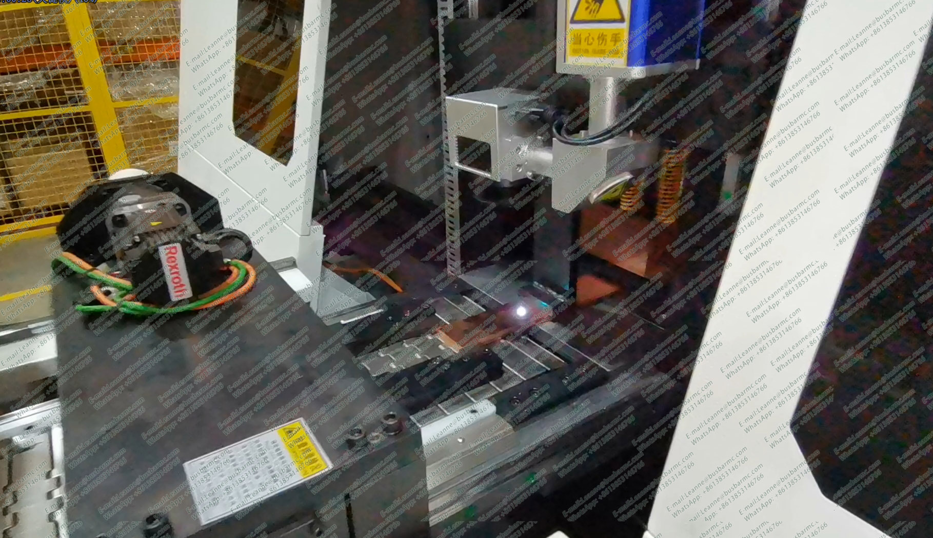 Máquina de Marcado para Barras de Cobre | Marcadora CNC para Busbar de Cobre y A