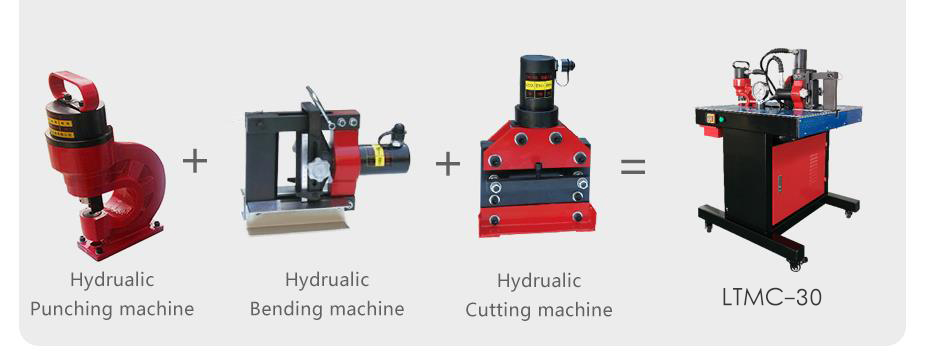 máquina de barras colectoras 3 en 1