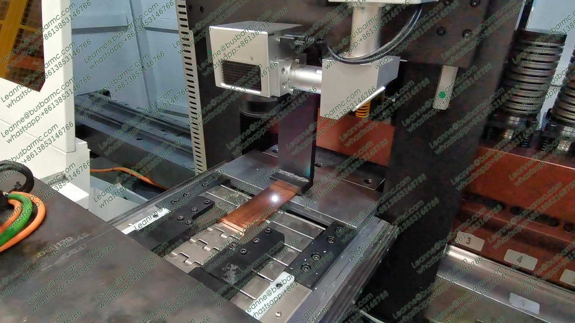 Máquina de Marcado Láser para Barras de Cobre